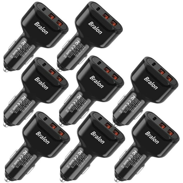 PD 20W & Dual USB-A 24W/4.8A Max /12 mini/11/11 Pro USB C Car Charger,Bralon 44W Max /XS/XR/X/8/7,Galaxy Note S10 S9 S8 S7 & More Fast Car Charger Adapter Compatible with Phone 12/12 Pro PD 20W & Dual USB-A 24W/4.8A Max /12 mini/11/11 Pro USB C Car Charger,Bralon 44W Max /XS/XR/X/8/7,Galaxy Note S10 S9 S8 S7 & More Fast Car Charger Adapter Compatible with Phone 12/12 Pro